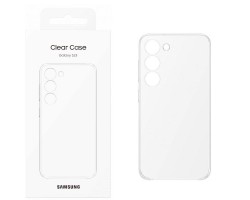 Samsung Galaxy S23 (SM-S911) , SAMSUNG műanyag telefonvédő ÁTLÁTSZÓ EF-QS911CTEGWW